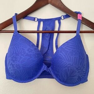 Victoria’s Secret PINK Lightly Lined Front Closure Bra-Size 34DD